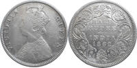 India 1/2 Rupee Victoria (1876-1901) -