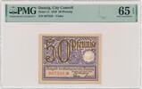 Poland 1919 Danzig, 50 Pfennig 1919 - purple - PMG 65 EPQ PMG 65 EPQ 99.70 £  +  17.34 £ shipping