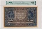  1920 Poland 5.000 marek 1920 III Serja A - PMG 66 EPQ PMG 66 EPQ