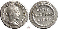 Maximinus Thrax Denarius - VOTIS DECENNALIBVS - RIC 17 -