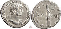   Hadrianus Denarius - VOT PVB - Pietas stg. right - RIC 113  242.75 £  +  23.41 £ shipping