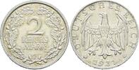 Weimarer Republik 2 Reichsmark 1931 F gutes sehr schön 34.68 £  +  8.67 £ shipping