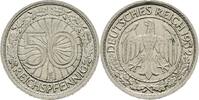 Weimarer Republik 50 Reichspfennig 1932 E selten, sehr schön-vorzüglich 86.70 £  +  8.67 £ shipping