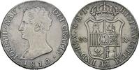 Spanien José Napoleón 1808-1813 20 Reales 1810 feine Patina, sehr schön-vorzüglich