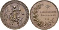 Stuttgart, Stadt Bronzemedaille 1891 vorzüglich 52.02 £  +  8.67 £ shipping