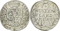 Württemberg 5 Kreuzer 1733 Eberhard Ludwig 1693-1733 vorzüglich-Stempelg... 108.37 £  +  8.67 £ shipping