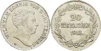 Württemberg 20 Kreuzer 1818 Wilhelm I. 1816-1864 selten, sehr schön-vorz... 173.39 £  +  8.67 £ shipping