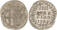 Fulda, Bistum 4 Pfennig Adolf von Dalberg 1726-1737. -