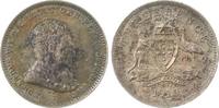 Australien Threepence Edward VII. 1901-1910. -