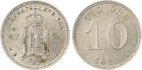 Schweden 10 Öre 1 Oskar II. 1872-1907. -