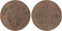 Hessen-Darmstadt Cu Pfennig Ludwig I. 1806-1830. -