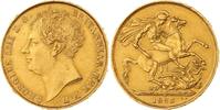 Großbritannien Two Pounds Gold 1823 George IV. 1820-1830. Fast vorzüglich