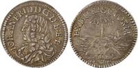 Braunschweig-Calenberg-Hannover 1/3 Palmbaumtaler Johann Friedrich 1665-1679. VF-EF