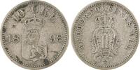 Norwegen 10 Öre 1 Oscar II. 1872-1905. -