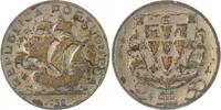 Portugal 2, 5 Escudos Republik seit 1910. -