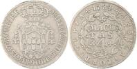 Portugal-Angola 4 Macutas Maria I. und Pedro III. 1777-1786. -