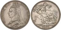 Großbritannien Victoria 1837-1901. Crown 1887 Fast vorzüglich