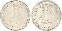 Ceylon 50 Cents George V. 1910-1936. -