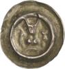 Verden, bischöfliche Münzstätte Brakteat Lüder von Borg 1231-1251. -