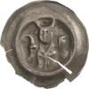 Bremen, Erzbistum Brakteat Gerhard zur Lippe 1219-1258. Leichter Randausbruch und Schrötlingsriss, sonst V