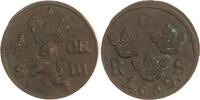 Schweden Cu 1/6 Öre silvermynt 1 1669 Karl XI. 1660-1697. Sehr schön - v... 30.34 £  +  8.67 £ shipping