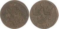 Schweden Cu 1/6 Öre silvermynt 1 1670 Karl XI. 1660-1697. Sehr schön - v... 30.34 £  +  8.67 £ shipping