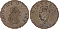 Irland Cu Halfpenny 1805 George III. 1760-1820. Polierte Platte 433.48 £  +  8.67 £ shipping