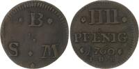 Braunschweig-Wolfenbüttel 4 Pfennig Karl I. 1735-1780. -