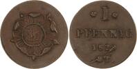 Lippe-Detmold Cu Pfennig Paul Alexander Leopold 1820-1851. -