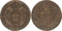 Portugal Cu 10 Reis Maria I. e Pedro III. 1777-1786. -