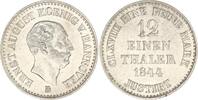 Braunschweig-Calenberg-Hannover 1/12 Taler Ernst August 1837-1851. -
