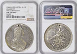 AUSTRIA 1745 Maria Theresa. Silver Peace of Füssen Medal. NGC UNC Details