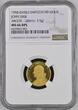 SWITZERLAND 1958 Vatican, Pope John XIII. Medallic Gold Ducat Coin. NGC MS 66 DPL