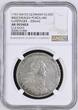 GERMANY 1/2 Thaler 1767 Christian Frederick Charles Alexander. Bruckberger Porcelain Manufacturing. NGC AU