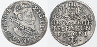 POLAND Trojak (3 Groszy) 1623 Sigismund III Vasa. Krakow! Schön+ 45.08 £24.27 £  +  11.27 £ shipping