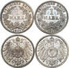 GERMANY 1 Mark (2pcs) 1905-D/1909-D Silver 1 Mark Coin. Munich mint! Vzg... 151.72 £117.04 £  +  13.00 £ shipping