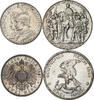 GERMANY 2 Mark + 3 Mark 1901, 1913 Bicentennial of Prussia & Centennial ... 82.36 £65.02 £  +  shipping