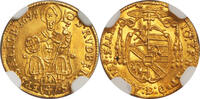 AUSTRIA 1/4 Ducat Salzburg, Johann Ernst von Thun. -