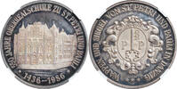 Silver 1986 Poland-Danzig Danzig (City). 550th Anniversary of St. Petri & Pauli High School. NGC PF 66 CAMEO