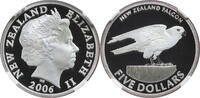 NEWZEALAND Silver $5 2006 New Zealand Falcon. Only 3,000 pcs. Struck! NG... 99.70 £73.69 £  +  shipping