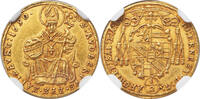 AUSTRIA 1/2 Ducat Johann Ernst von Thun. A handsome & problem-free specimen! -