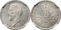ROMANIA 50 Bani 1910 Carol I. NGC MS 63 130.04 £108.37 £  +  13.00 £ shipping