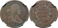 USA HALF CENT (1/2 Cent) 1804 Draped Bust. Variety without stems in wrea... 160.39 £135.24 £  +  13.00 £ shipping