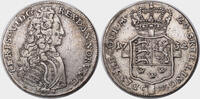DENMARK 24 Skilling Christian VI. Silver 24 Skilling Coin. -