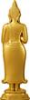 Tschad 2024 Silver coin 1 oz 7 Days Buddha Friday Gold-plated Shapes High Relief Silver