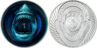 Palau Silver coin Thalassophobia 2 oz 2024 Palau Phobias -
