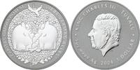Tuvalu 1 TVD 2024 Silver coin 1oz Ottifant Ottifanten 2024 'Caritas Omni... 47.90 £  +  14.73 £ shipping
