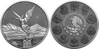 Mexico 2024 Silver coin 1 oz Mexico Libertad 2024 Silver ring Ruthenium ... 68.40 £  +  14.73 £ shipping