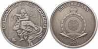 Niue  Silver coin 1 oz Heroes of Greek Mythology - #3. Theseus - 2024 Antique Finish Uncirculated, antique finish