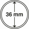 Leuchtturm Coin capsule Capsule Coin capsules for 36 mm coins -